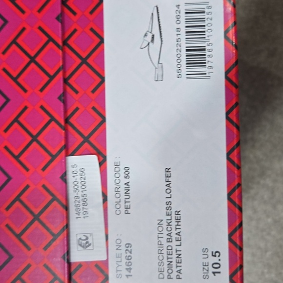 TORY BURCH Pointed Backless Loafer/Mule Patent Leather - Picture 10 of 12